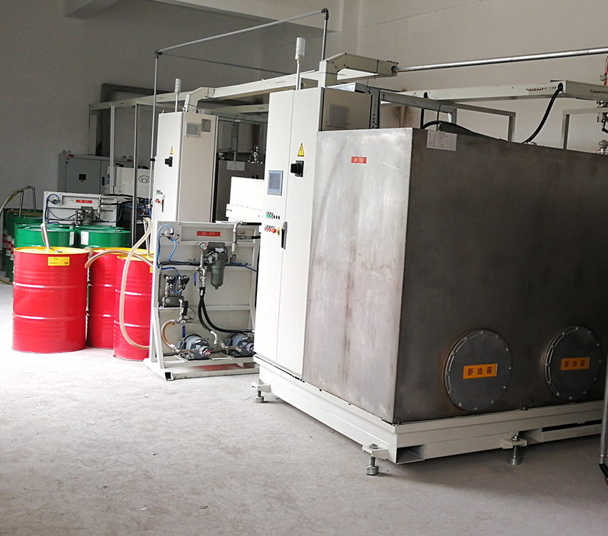 濾油系統(tǒng)在兵器集團(tuán)子公司安裝使用現(xiàn)場(chǎng)