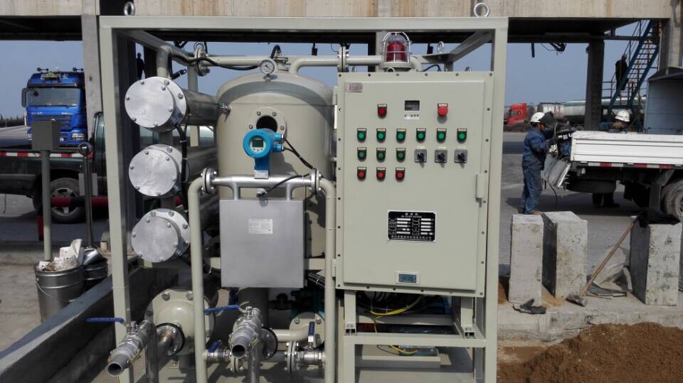 中海油青島濾油機(jī)安裝現(xiàn)場(chǎng)