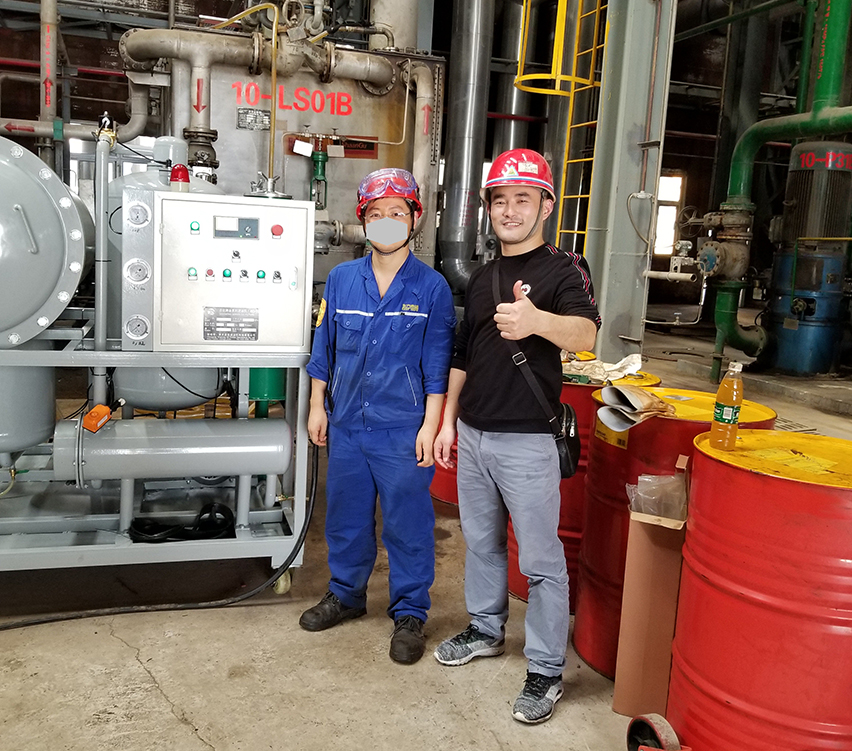 東方希望汽輪機(jī)油現(xiàn)場(chǎng)